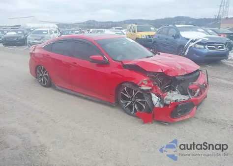 2018 Honda Civic Si из США, поврежденный, VIN 2HGFC1E55JH705967